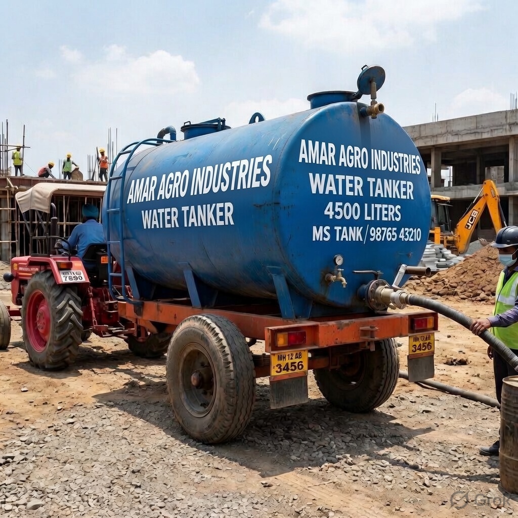 Water Tanker 4500L